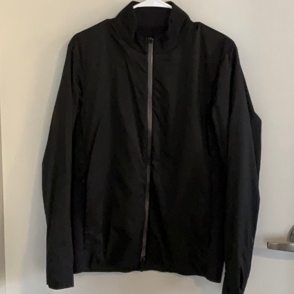 Lululemon Reversible Black Bomber Style Jacket